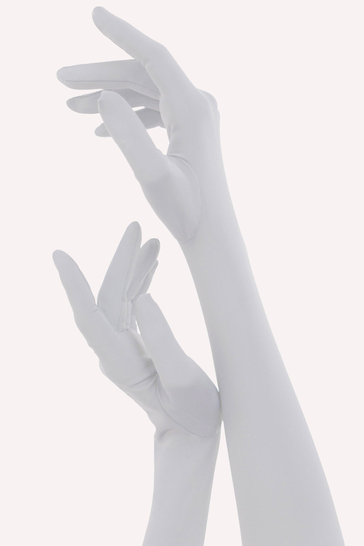 White Lycra Gloves