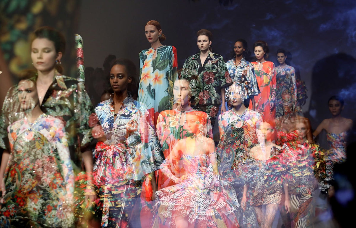 Richard Quinn Runway Finale