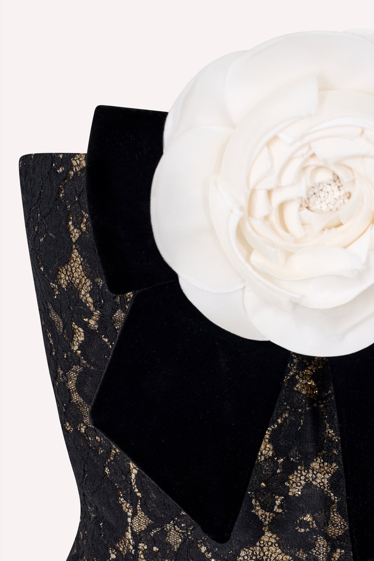 Strapless Rose Column Dress