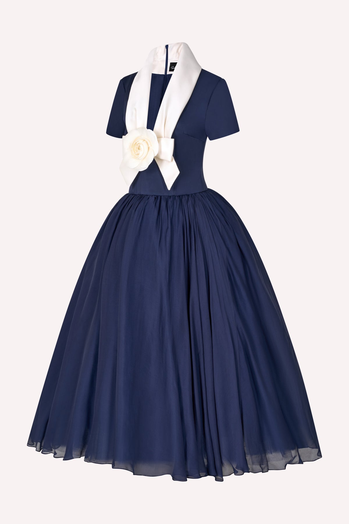 Runway Look 29 Elsa Gown - Block Navy