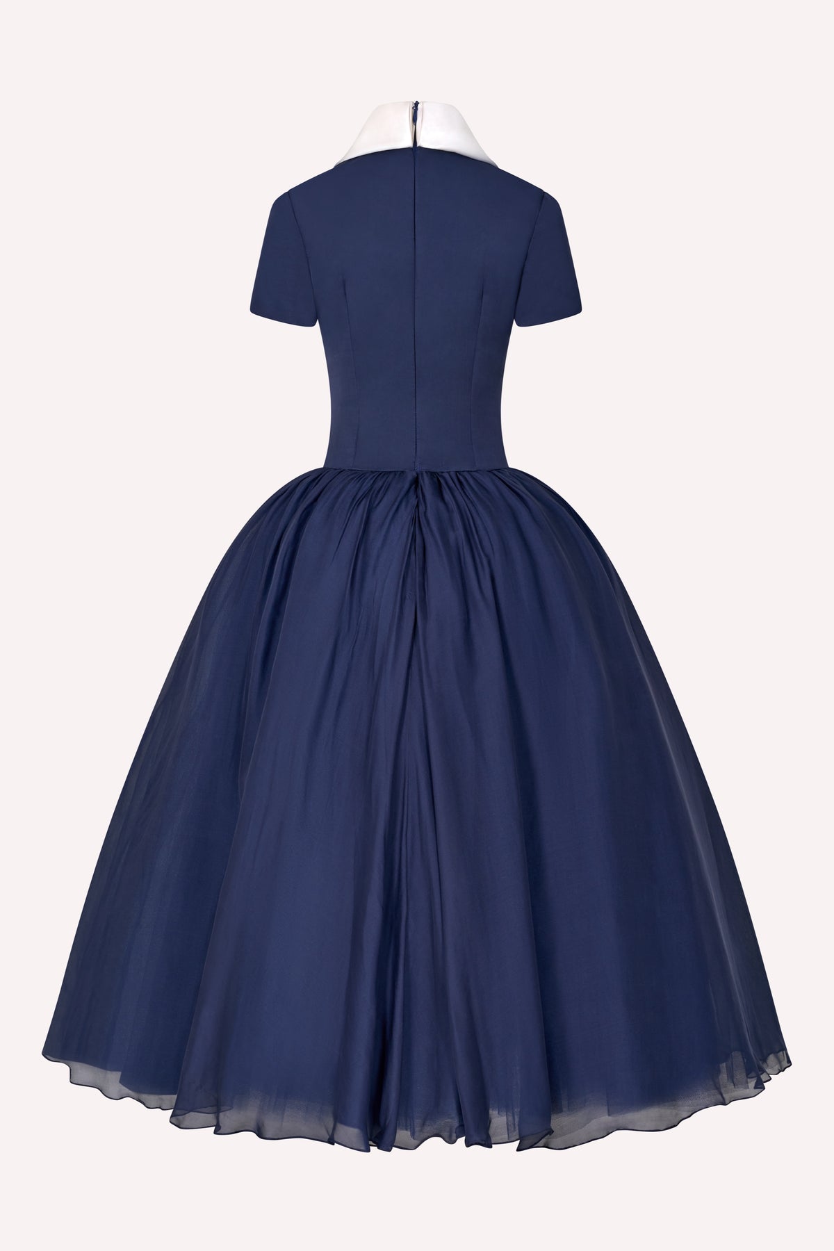 Runway Look 29 Elsa Gown - Block Navy