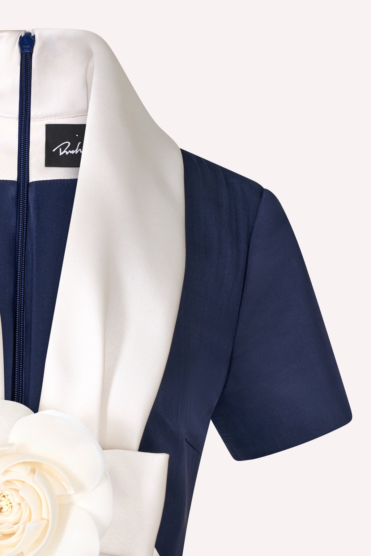Runway Look 29 Elsa Gown - Block Navy