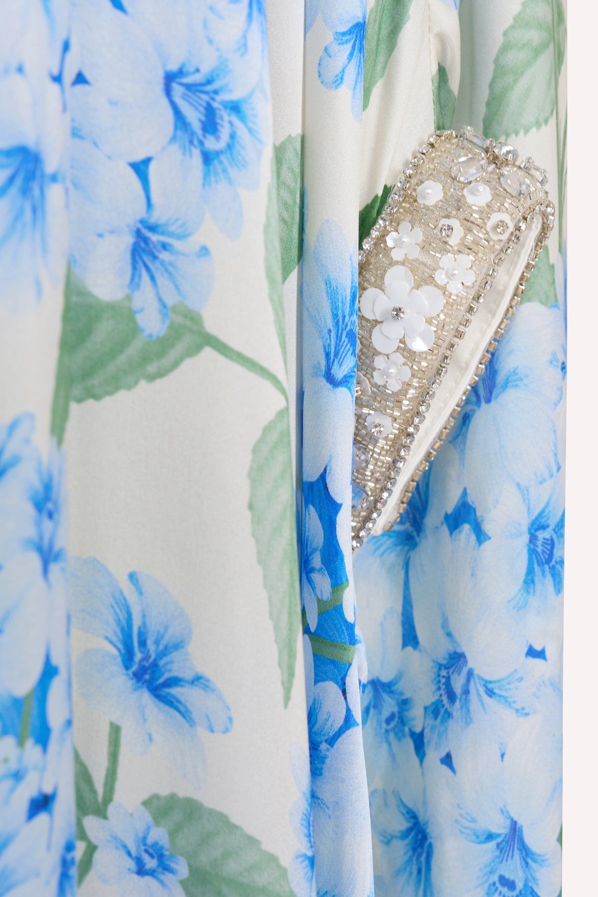 Amy Printed Bella Kaftan with Cuff