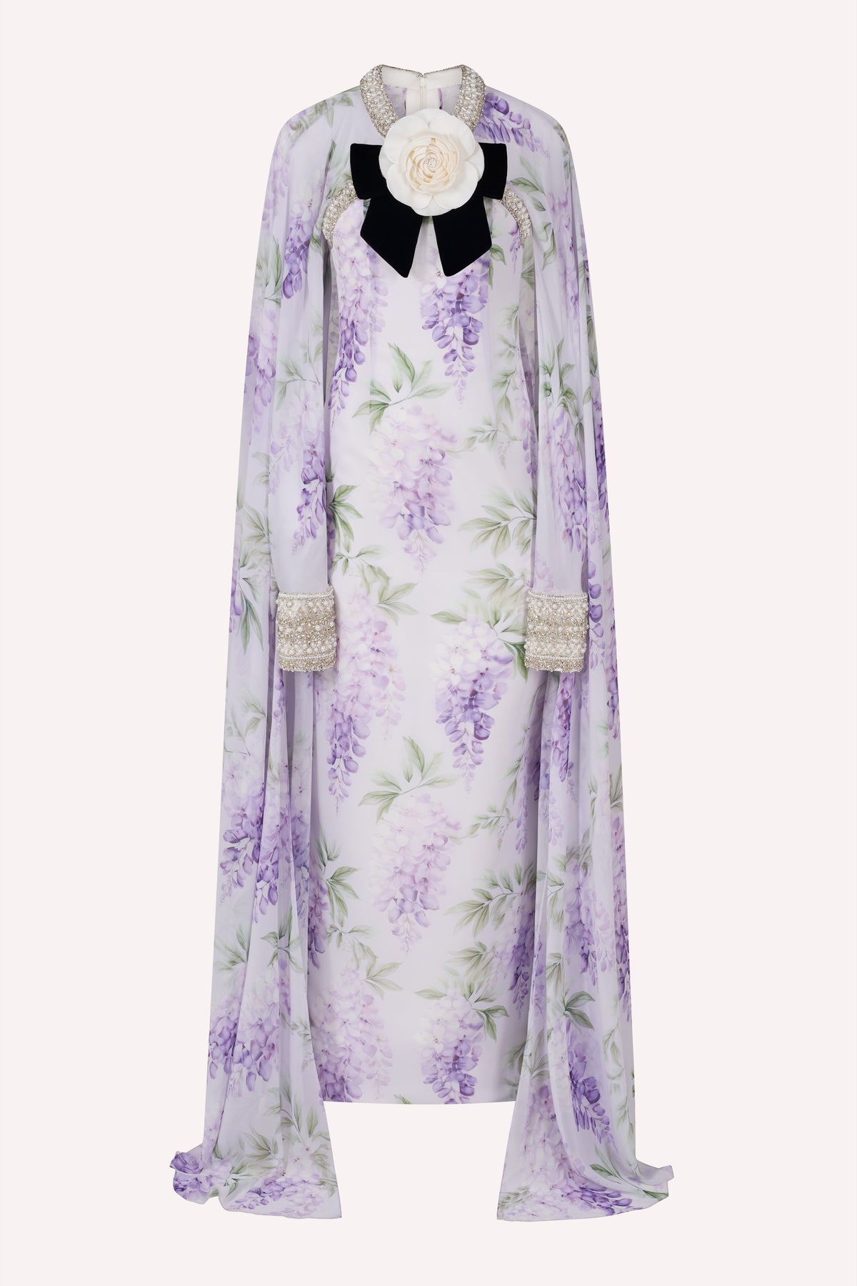 Runway Look 22 - Carmelle Printed Gown