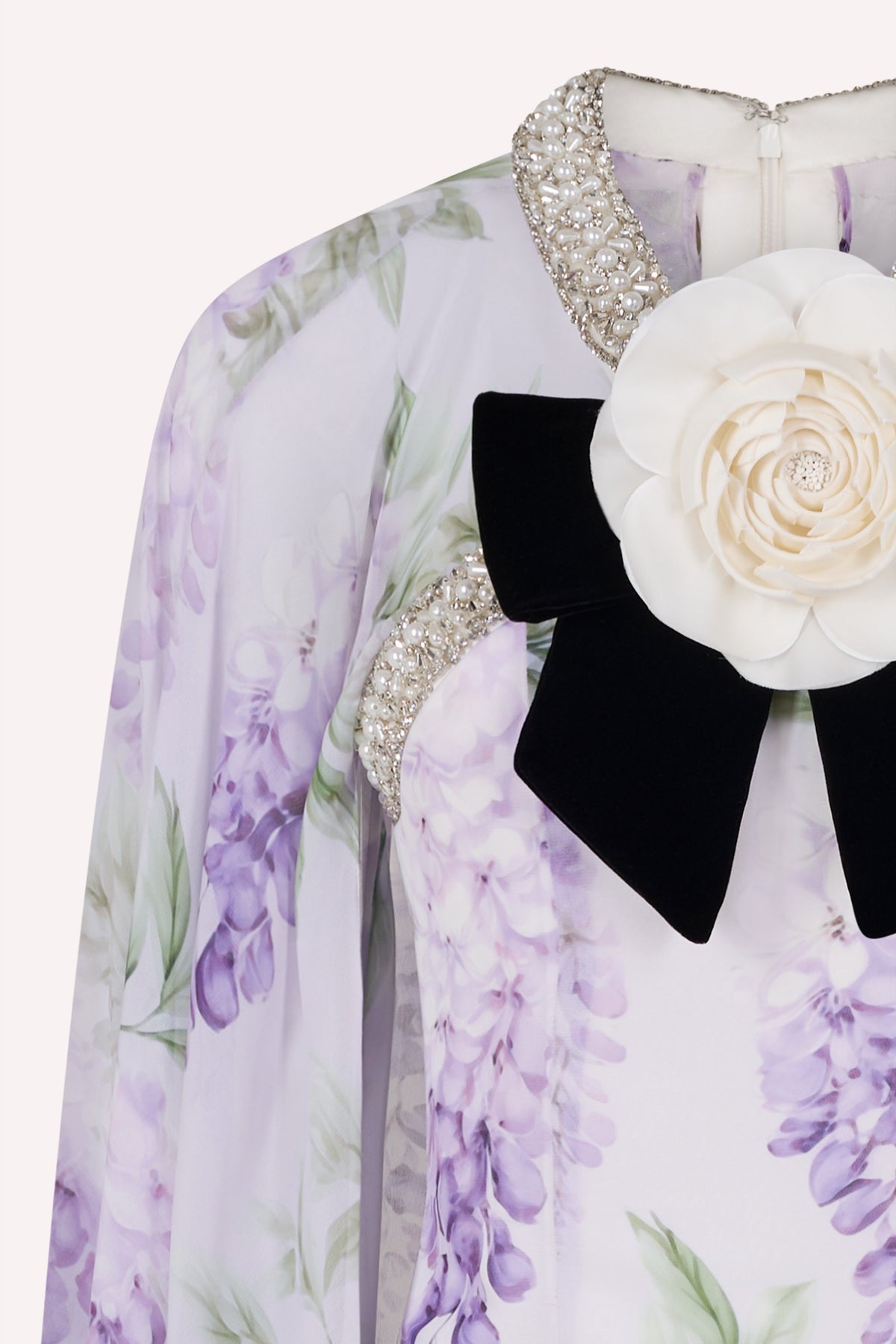 Runway Look 22 - Carmelle Printed Gown