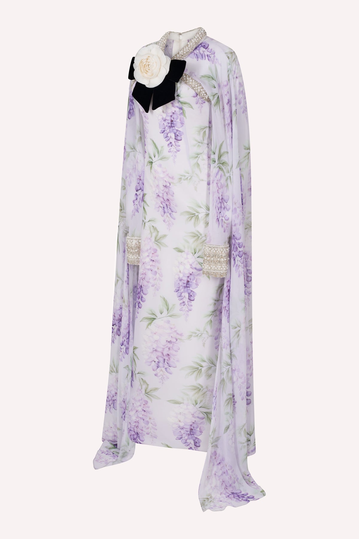 Runway Look 22 - Carmelle Printed Gown