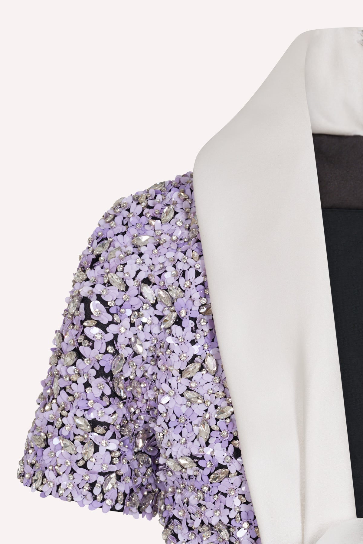 SS26 Look 23 - Lilac Embroidered Dress