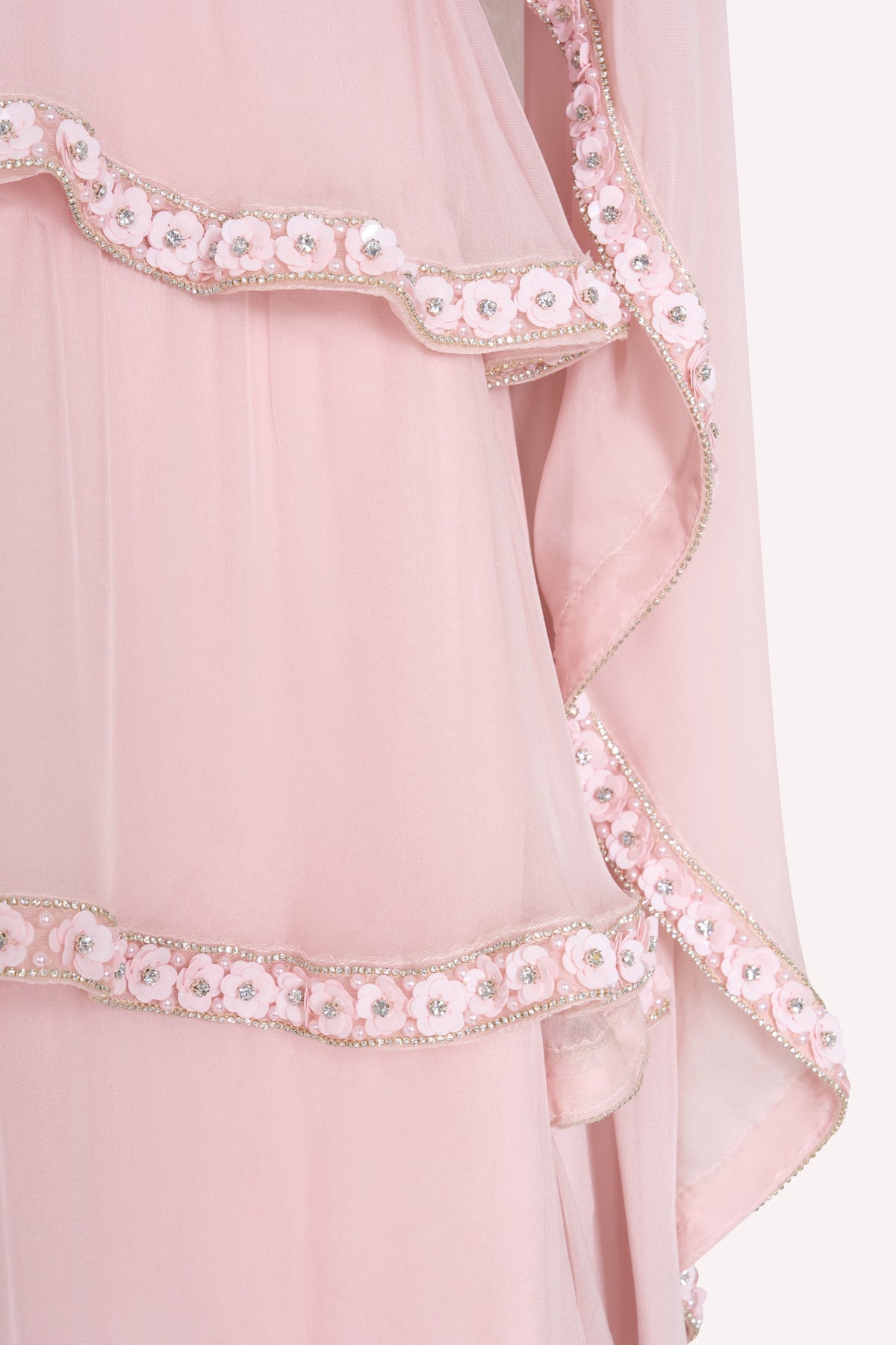 AW26 Look 14 - Pink Ruffle Gown