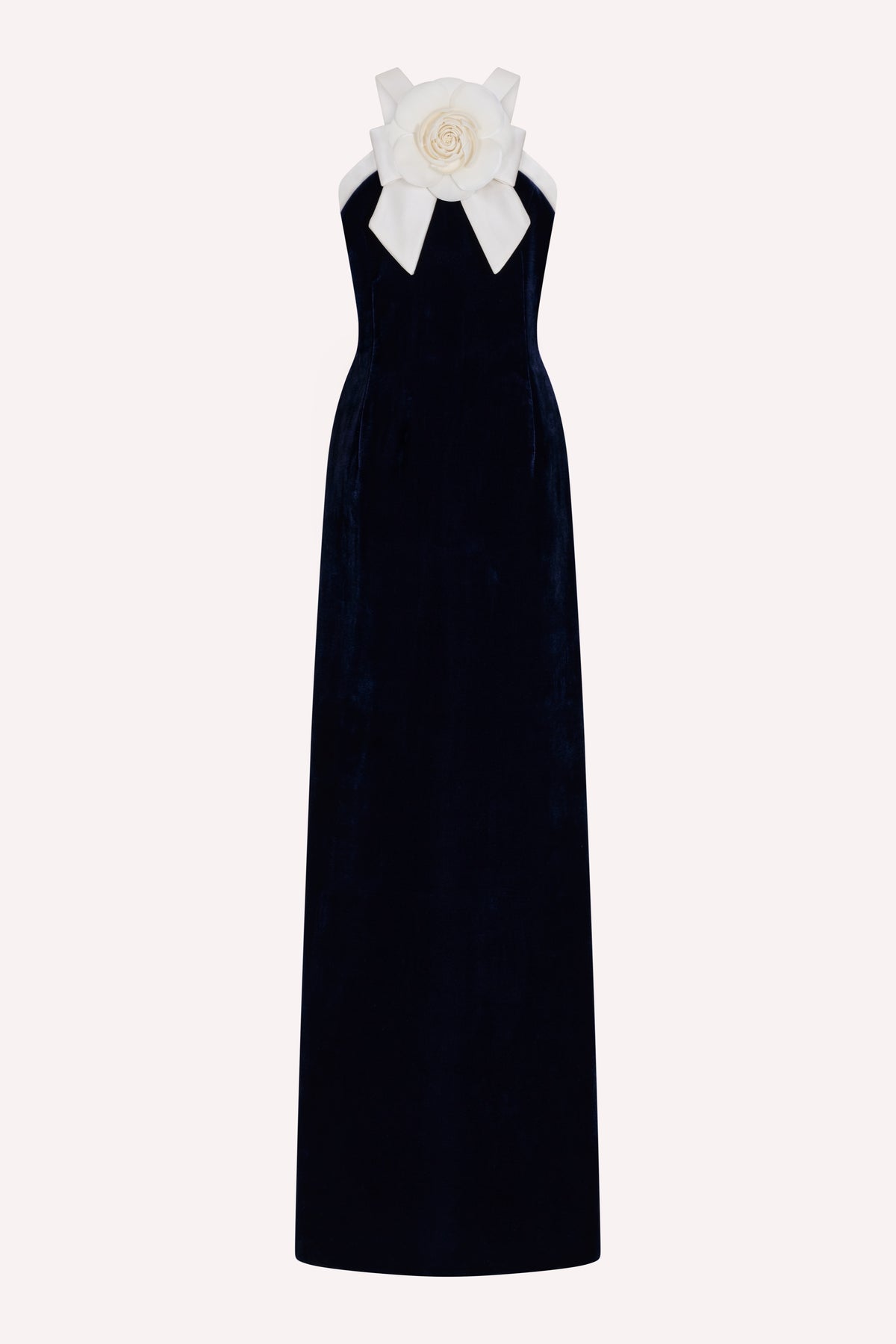 Runway Look 35 - Halter Column Dress