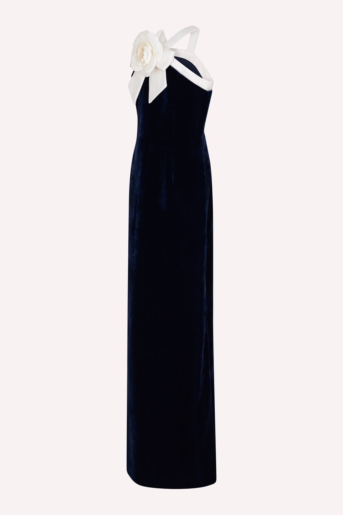 Runway Look 35 - Halter Column Dress