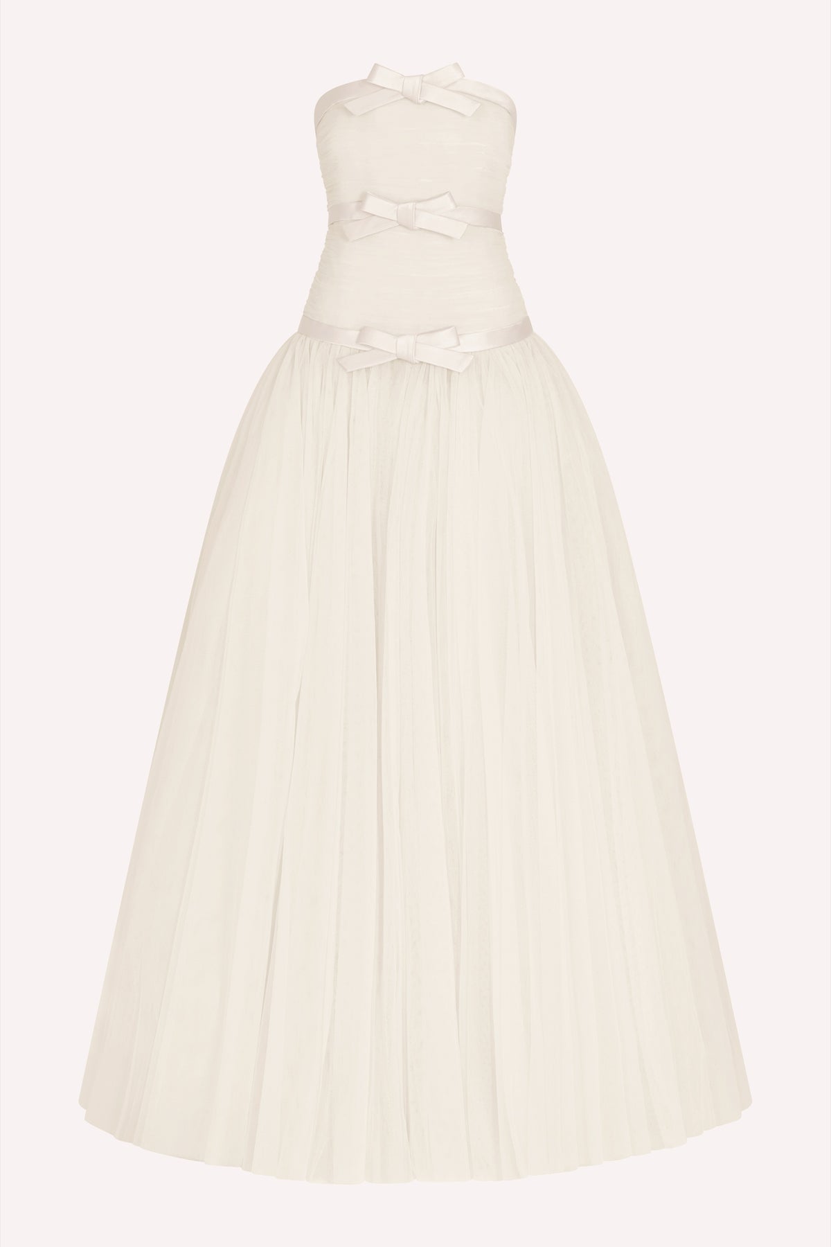 Tulle Ivory Bow dress