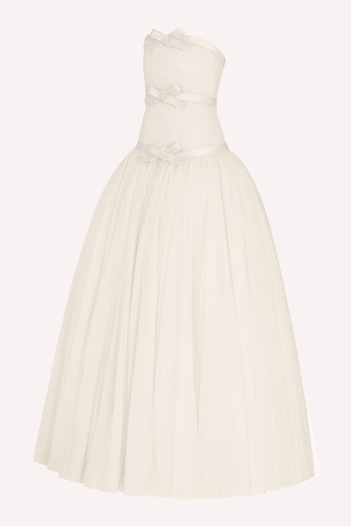 Tulle Ivory Bow dress