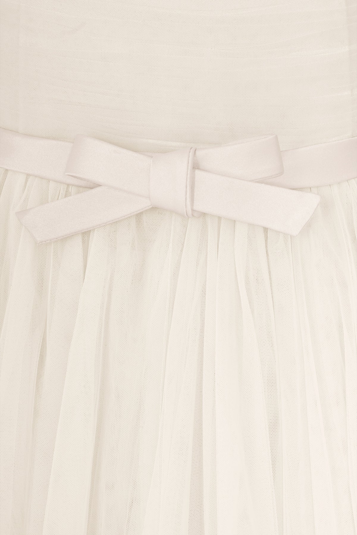 Tulle Ivory Bow dress
